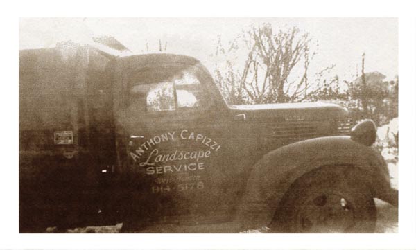 Antoni Capizzi's first new company truck circa 1946